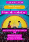 Hutte à sudation à Chalabre le 7 octobre