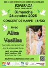Dimanche 26 octobre à 16h00, à Espéraza Concert Alisa Vasilisa harpiste et chanteuse ukrainienne