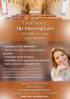 Conférence « The Power of Love » – Le 15 octobre à Antugnac