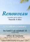 « Renouveau » Exposition du 6 au 10 octobre à Quillan