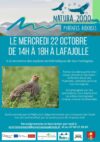 Natura 2000 (événement gratuit) à La Fajolle le 22 octobre