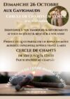 Cercle de chants du cœur – Dimanche 26 octobre au Bézu
