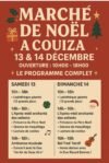 Marché de Noël à Couiza le 13 & 14 décembre