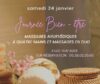 Massages ayurvédiques à 4 mains à Luc sur Aude le 24 janvier