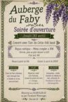 Auberge du Faby à Rouvenac : Réouverture le jeudi 30 avril