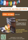 Soirée raclette au feu de bois le 15 mai à St Benoît
