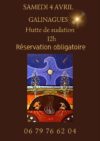 💧Hutte de sudation samedi 4 avril à GALINAGUES