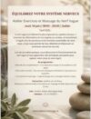 Équilibrez votre système nerveux – Jeudi 18 juin à Quillan