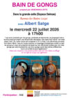 Bain de gongs le 22 juillet à 17h à l&rsquo;Espace Delmas – Rennes les Bains