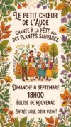 Le petit choeur de l&rsquo;Aude chante à Rouvenac le dimanche 6 septembre