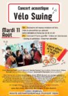 Concert acoustique « Vélo Swing » à Puivert le 11 août