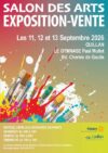 Salons des arts à Quillan les 11, 12 et 13 Septembre