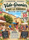 Vide grenier à St Ferriol le 10 octobre