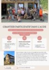 Chantier maison en paille à Serres le lundi 19 octobre