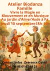 Atelier Biodanza Famille, Jeudi 10 septembre à Fa
