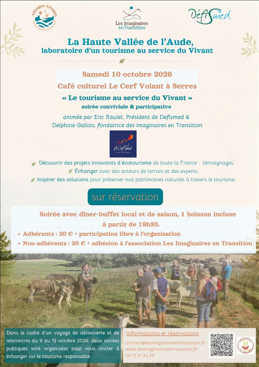 Le tourisme au service du vivant