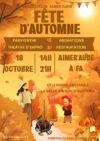 Fête d&rsquo;automne à Fa le 18 octobre
